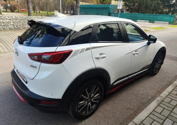 Mazda CX-3 cena 66900 przebieg: 169000, rok produkcji 2016 z Gołańcz małe 742